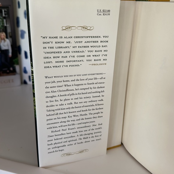 5-Richard Paul Evans Books-The Walk Series - Picture 6 of 7